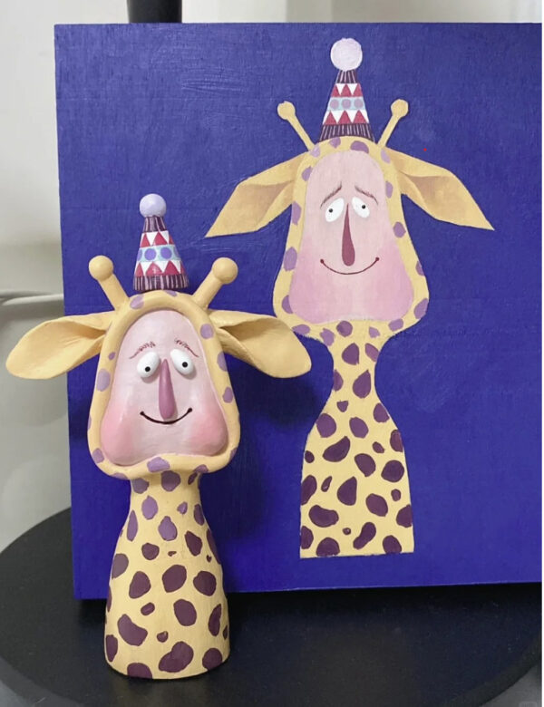 Giraffe ornament