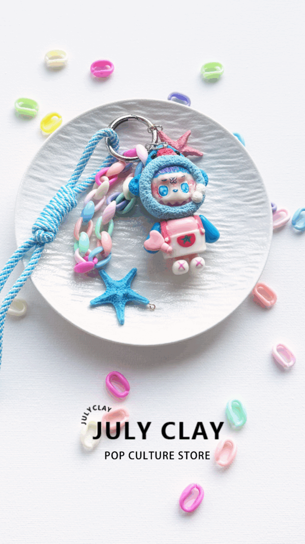 Dopamine Labubu Pendant