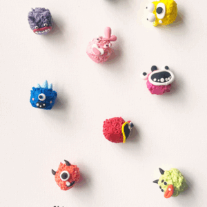 Mini car interior decoration figurines