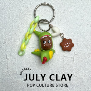 Little dinosaur star person pendant