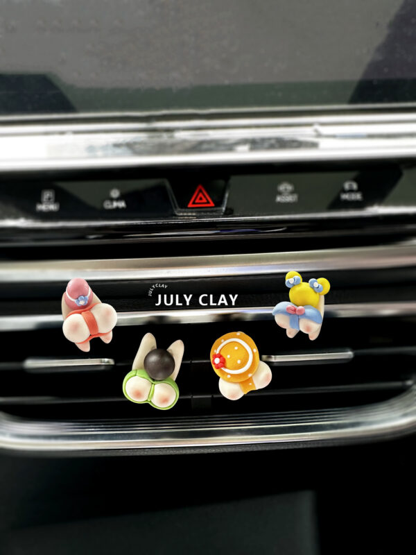 Vehicle-mounted air outlet decoration